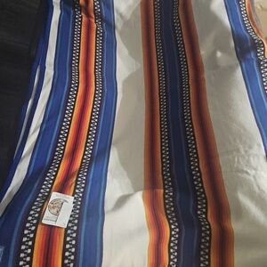 Pendleton Beaver State Wool Multicolor Striped Blanket